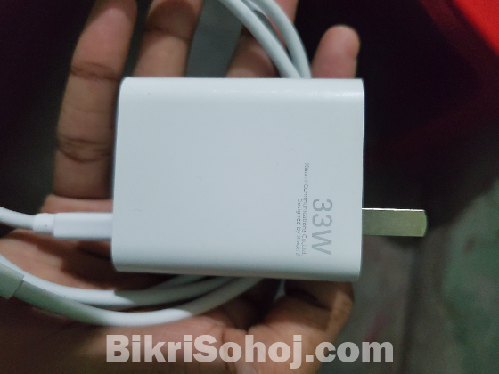 xiaomi redmi note 12 original fast charger 33 watt